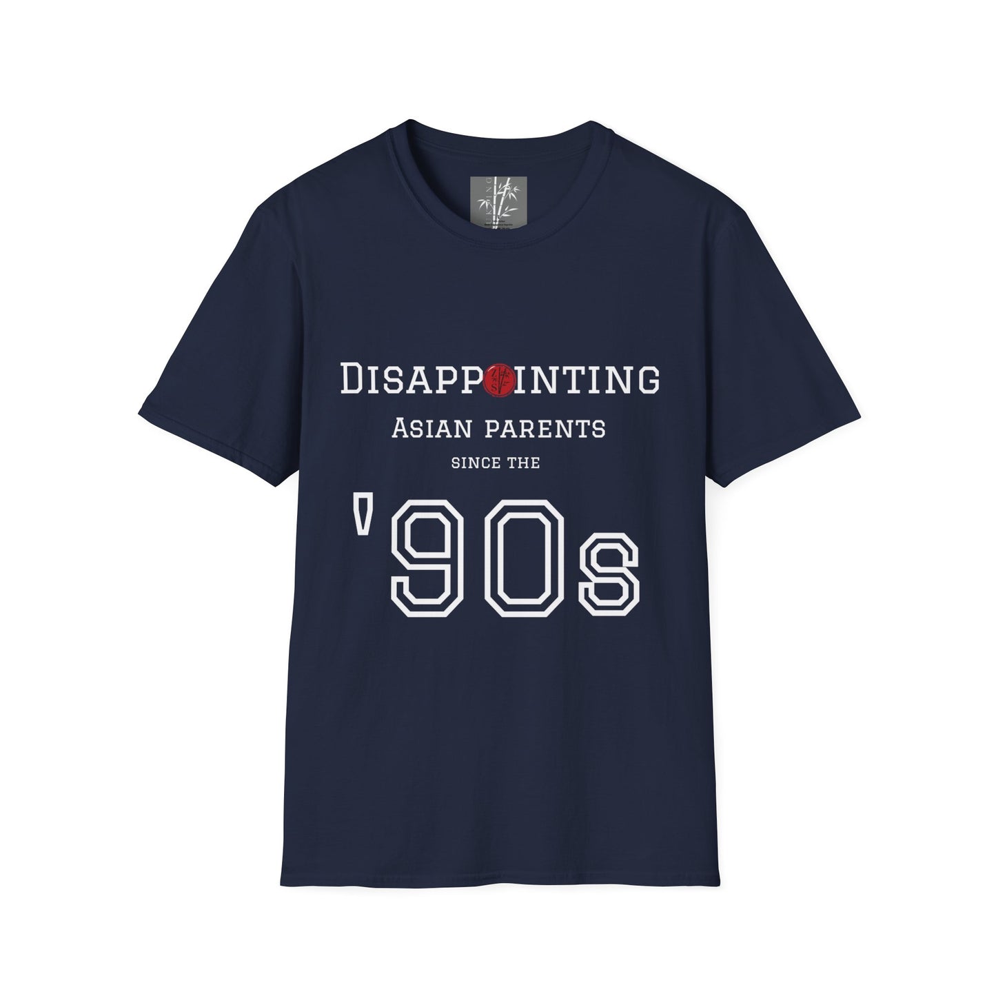 DAP 1990s White Text T-Shirt