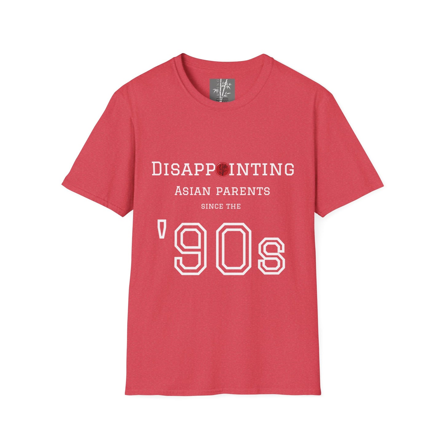 DAP 1990s White Text T-Shirt