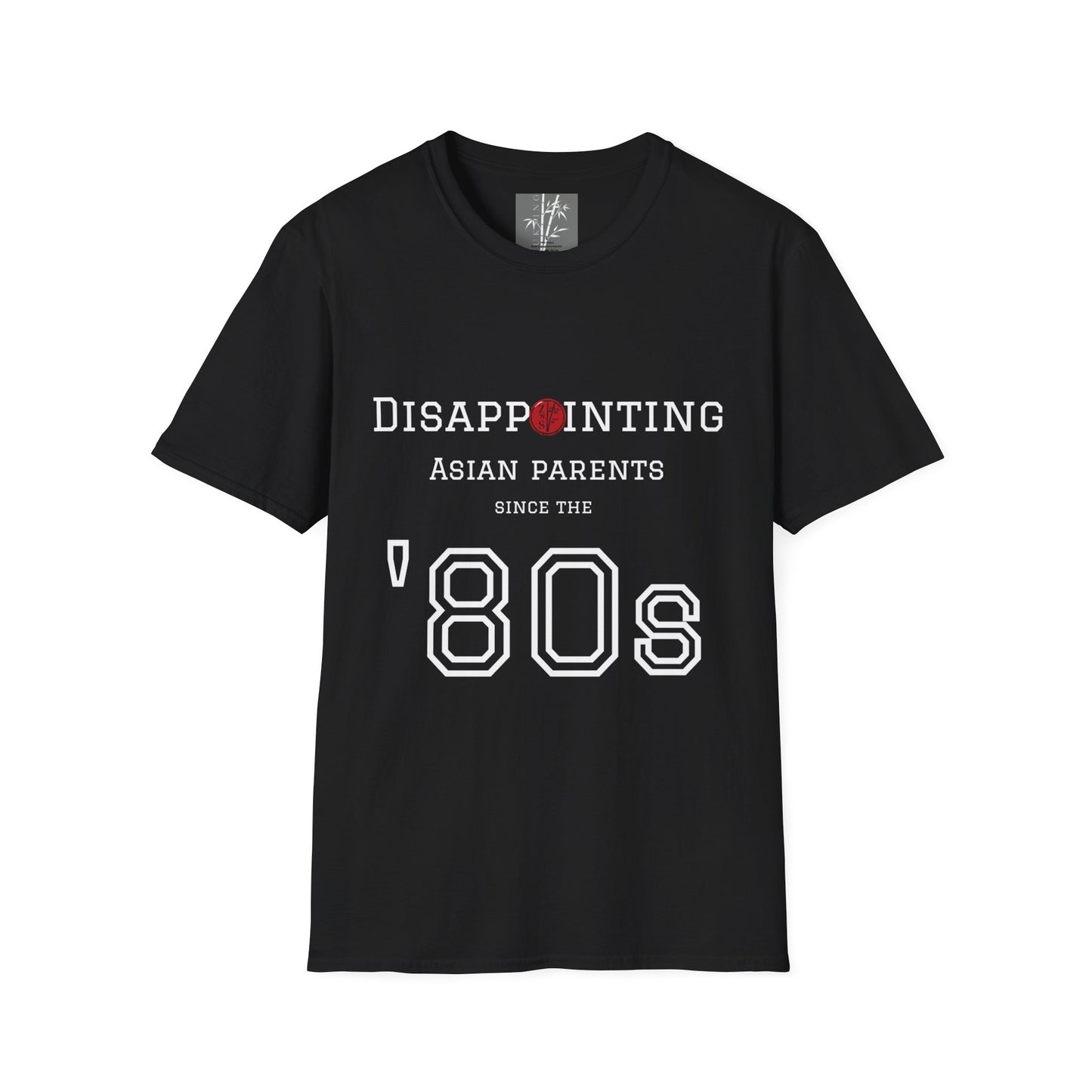 DAP 1980s White Text T-Shirt